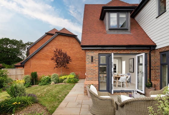 Rear view of 5 bedroom house in Kent