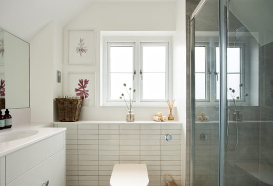 Bathroom at Oakhill Copse home