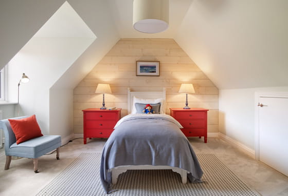 Oakhill new build house, bedroom