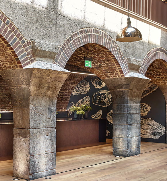 An interior image of Pennington Street Warehouse