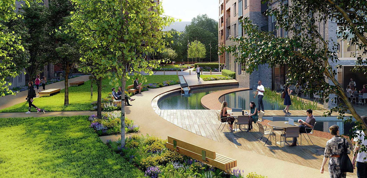 The exterior of Clarendon in Hornsey.