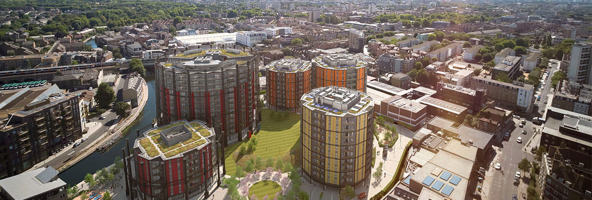 An aerial image of Regents View