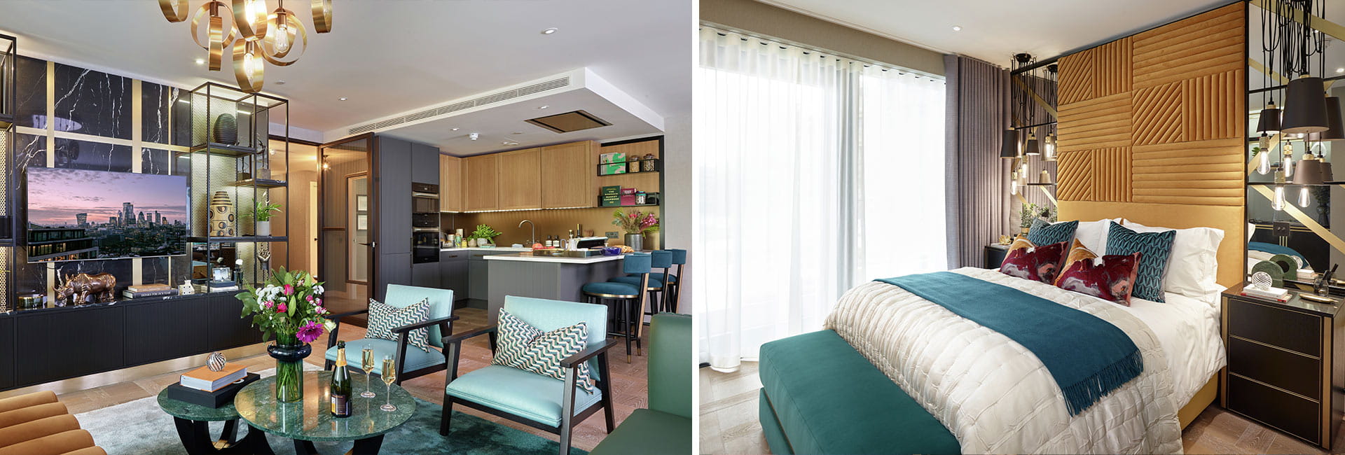 London Dock Saffron Court Interior Showhome Images