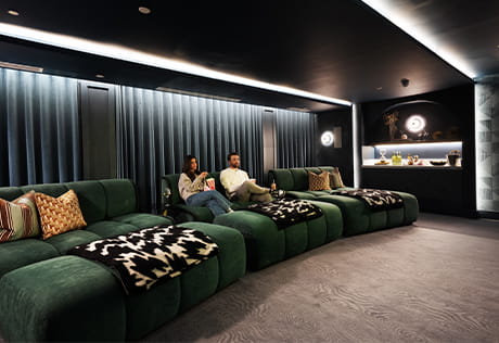 Silkstream, Interior, Cinema room