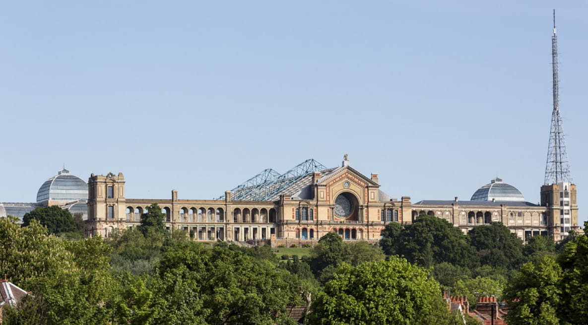The iconic Alexandra Palace