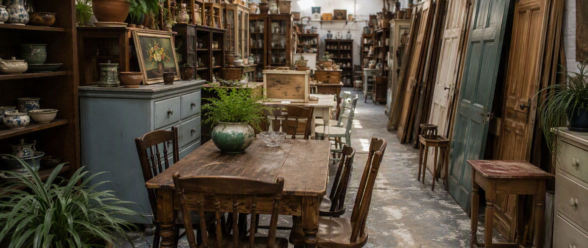 Charity shop furniture