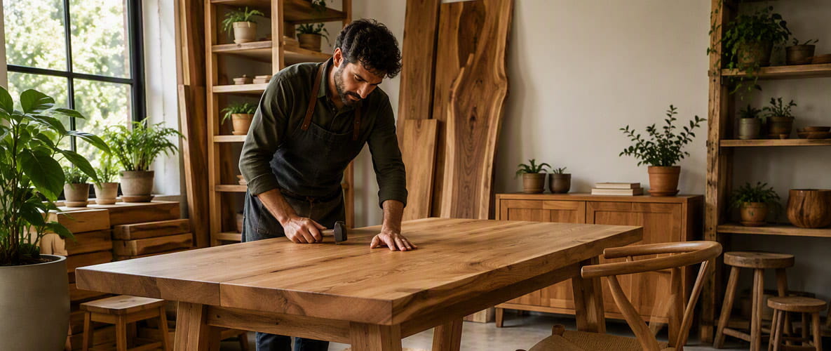 Materials and craftsmanship that lower environmental impact