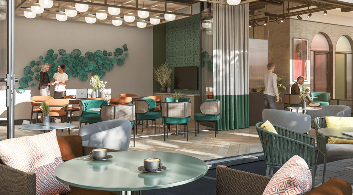 Co-working space at Silkstream