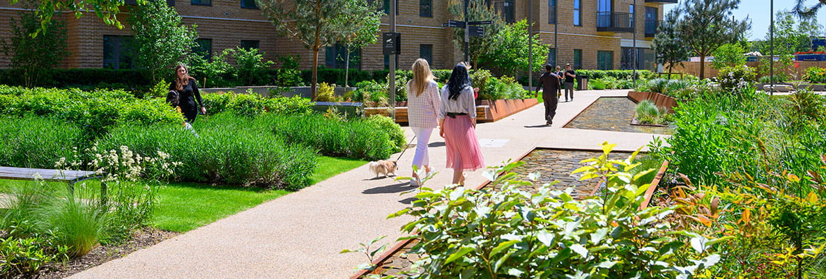 Horlicks Quarter, spacious greenery