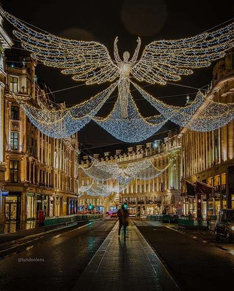 Berkeley Inspiration - The UK's Most Festive Cities - Christmas Light Trails