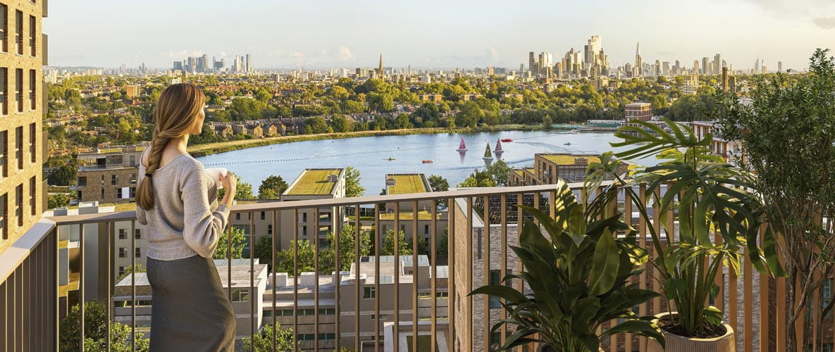 Woodberry Down waterside homes
