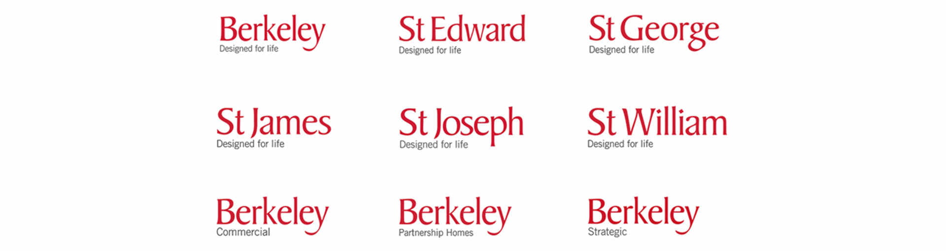 Berkeley Group, Brands and Companies, Company Logos