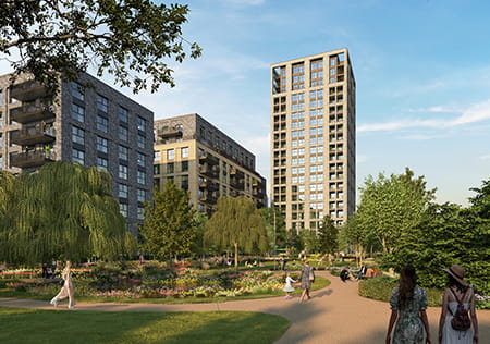Woodberry Down, Exterior Image - Building with beautiful scenery