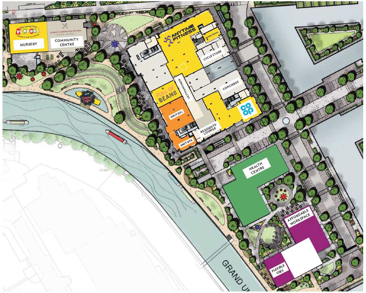Grand Union - Commercial Units Site Plan