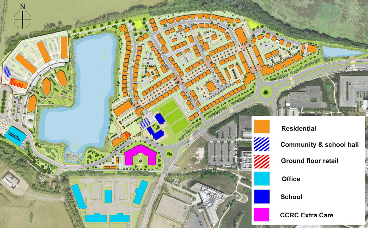 Green Park Village - Commercial Units - Site Plan