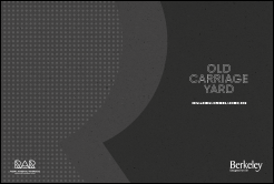An image of the Old Carriage Yard commercial units brochure front cover
