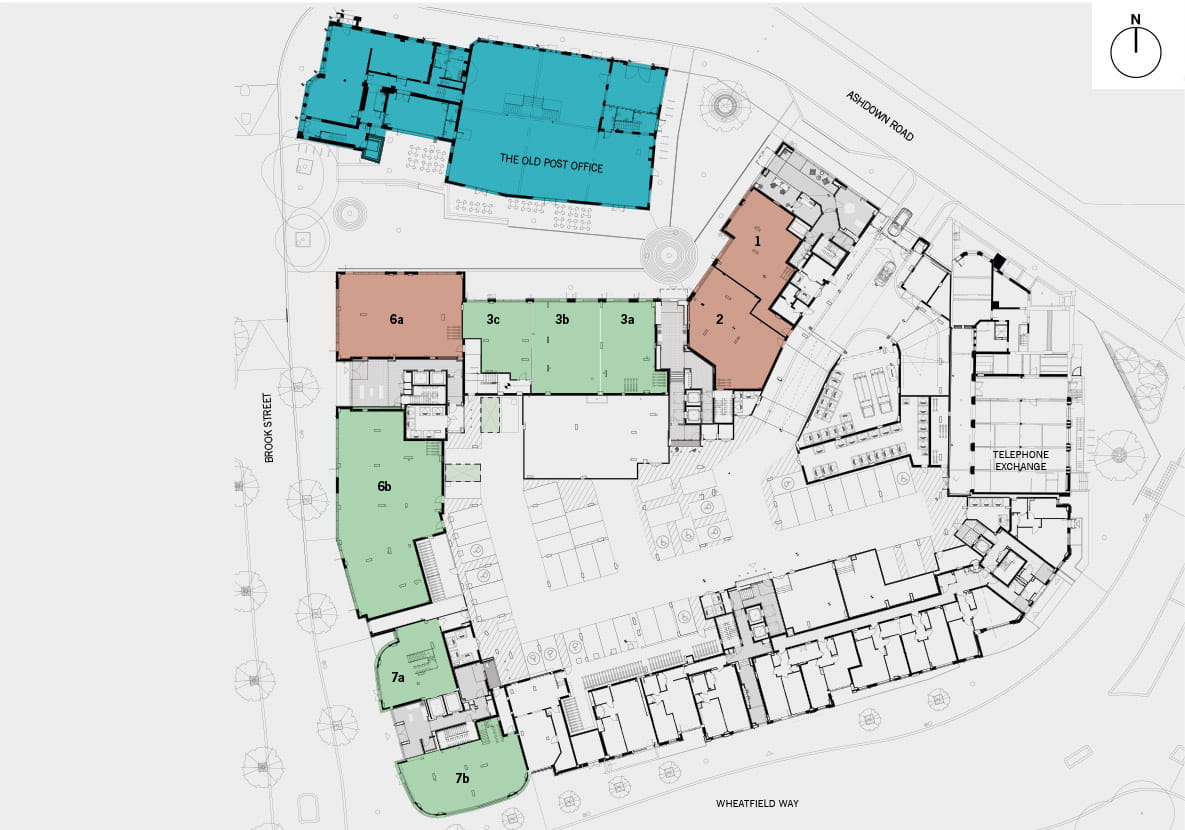 An illustration image of the Royal Exchange Commercial Units