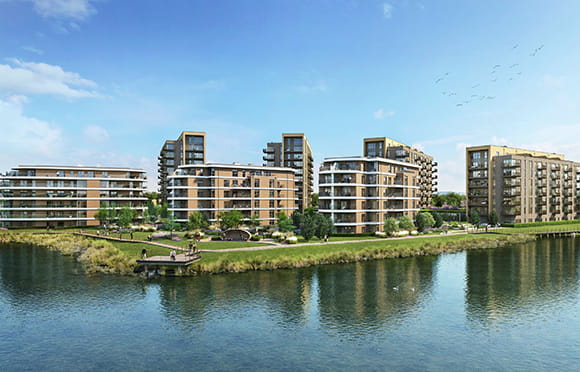 External image of a development in Berkshire