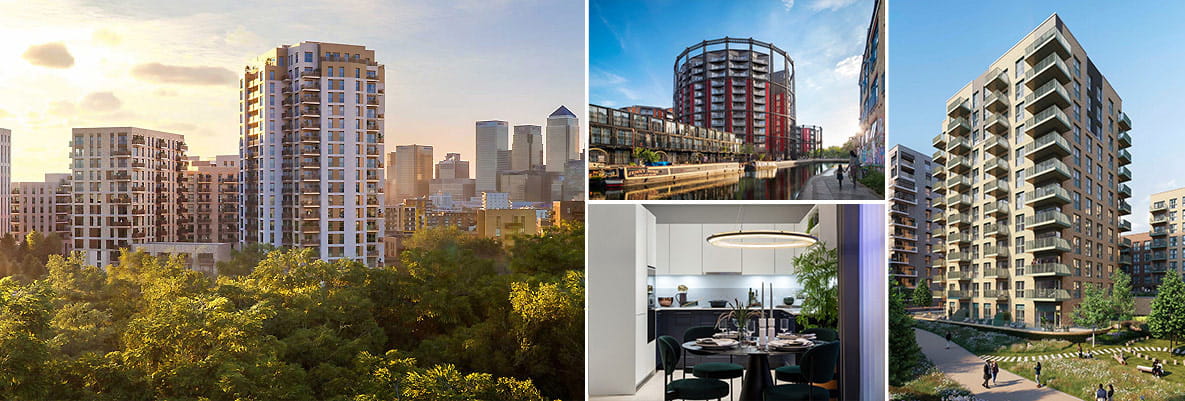 A selection of photos from East London developments