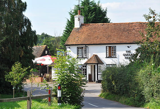 A country pub in Fleet
