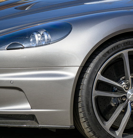 A car parked in Fleet town centre car park