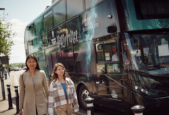 Harry Potter Warner Bros bus