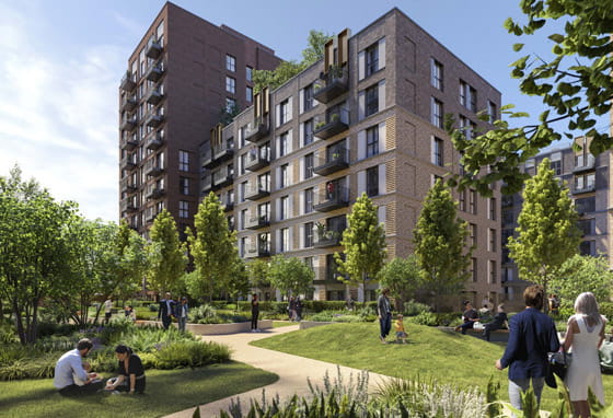 New build apartments The Exchange Watford