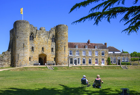 Tonbridge Castle in Kent