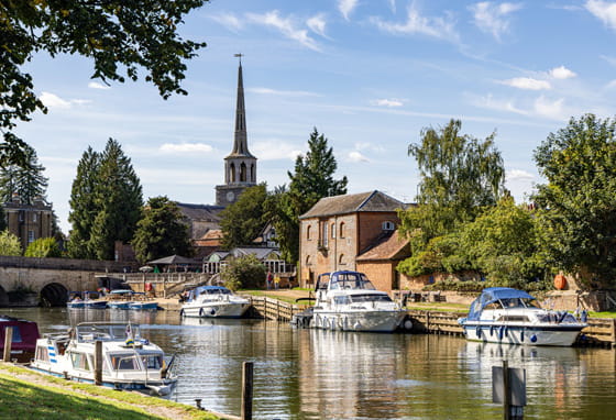 Wallingford river scene