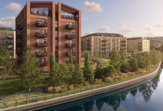 One Waterside new build homes in Bath, Somerset