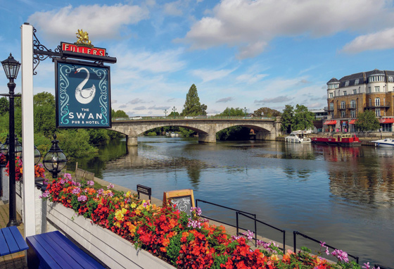 The Swan Pub Staines-upon-Thames Surrey