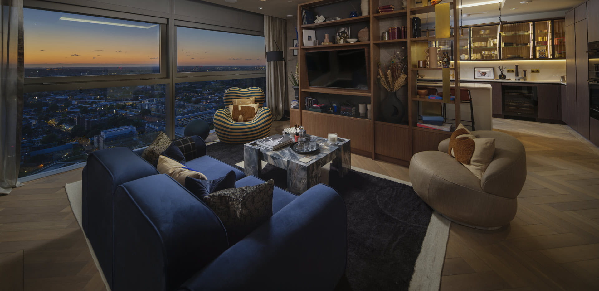 Berkeley, 250 City Road, Penthouse Interiors