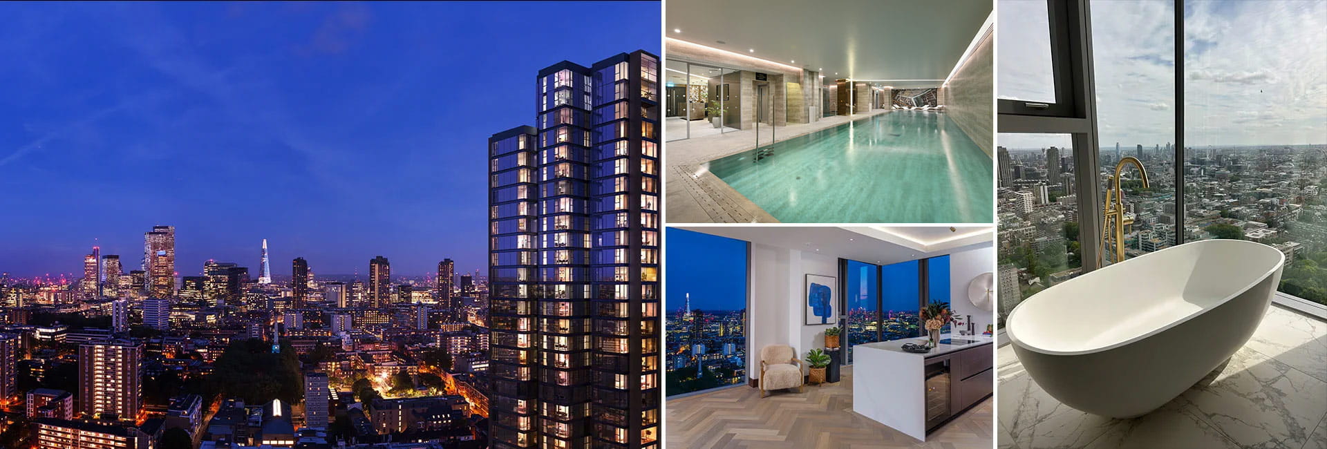 A montage of images from 250 City Road 