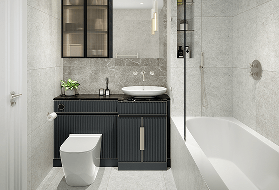 250 City Road, The Luna and Bollinder Collection, Specification, Dawn, Bathroom