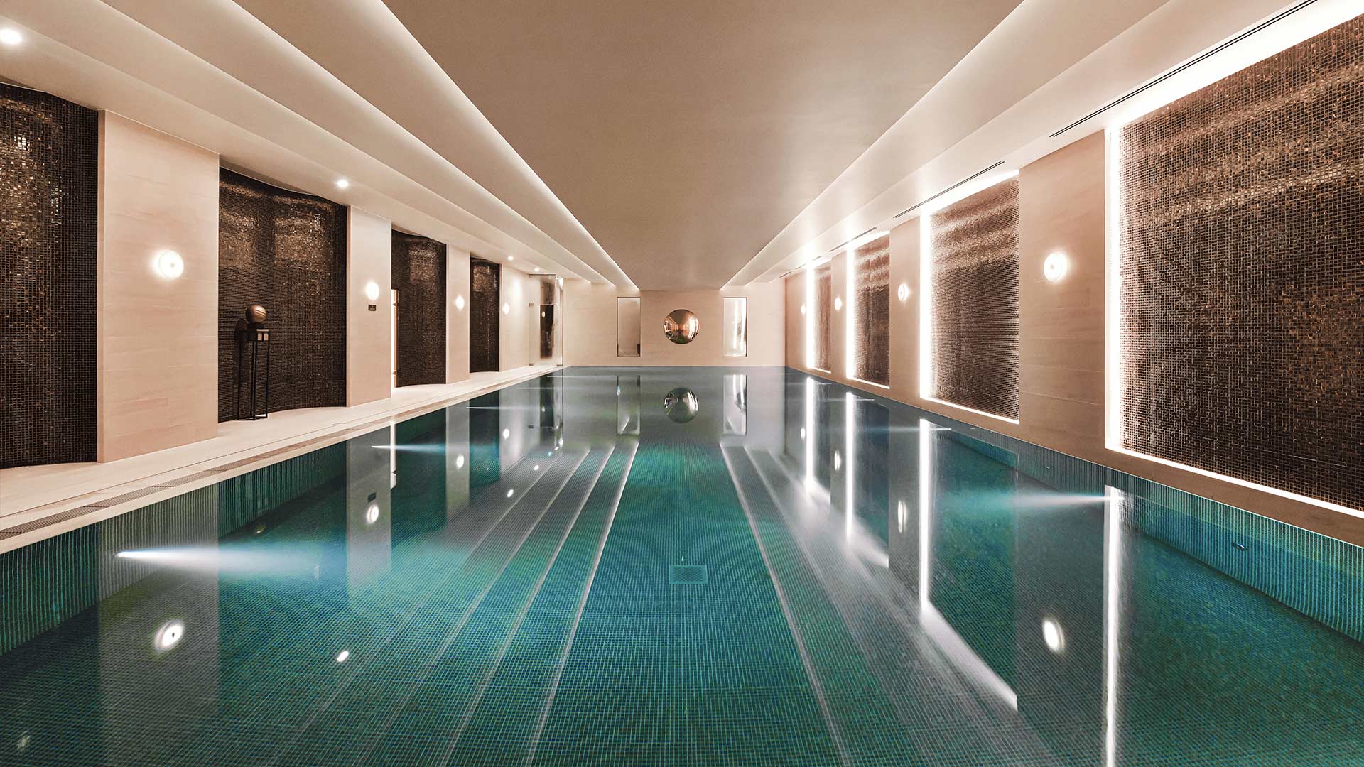 Resident's swimming pool at 9 Millbank