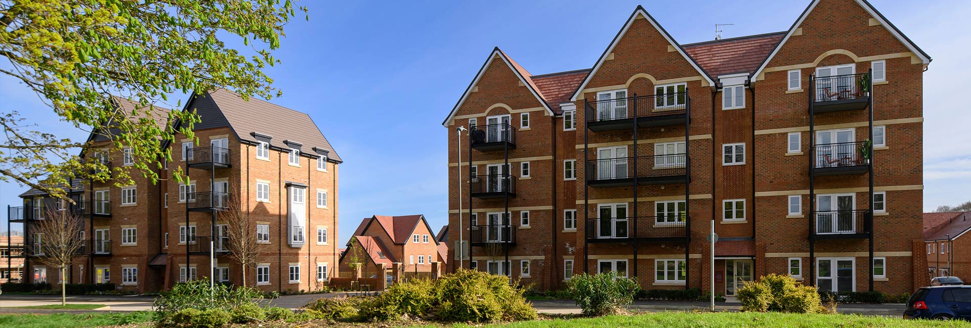 Belmont House and Mulberry House Apartments New Build Homes High