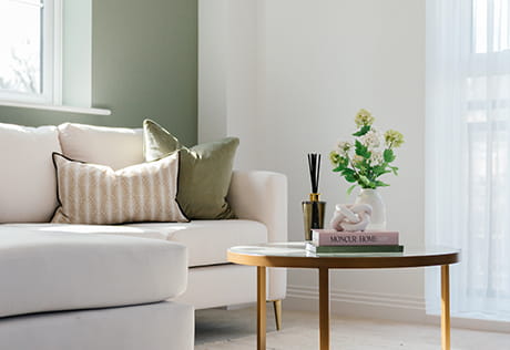 An interior Sofa shot at The Willow