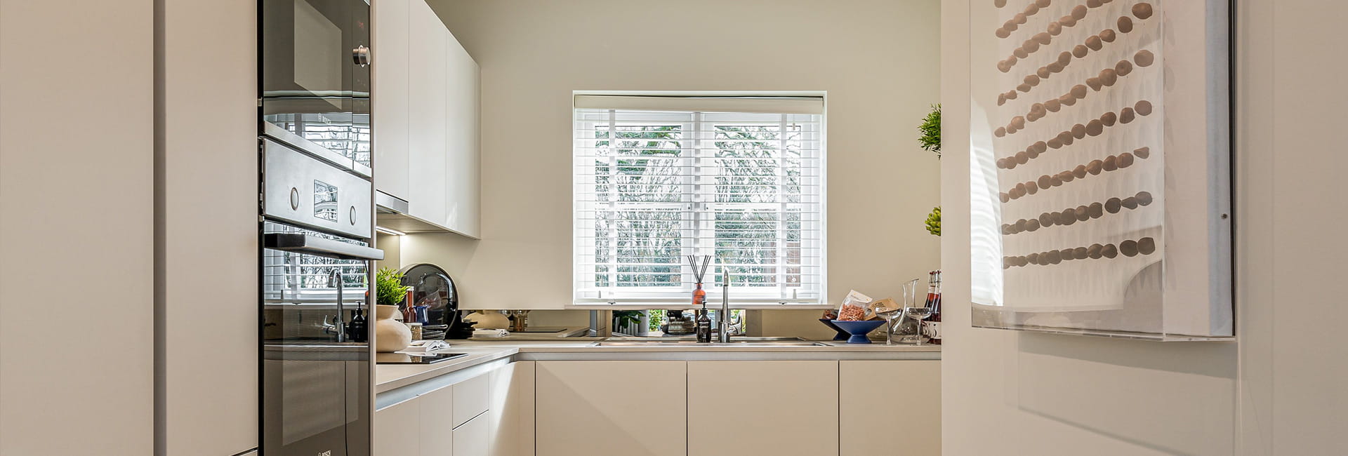An interior Kitchen image at Abbey Barn Park