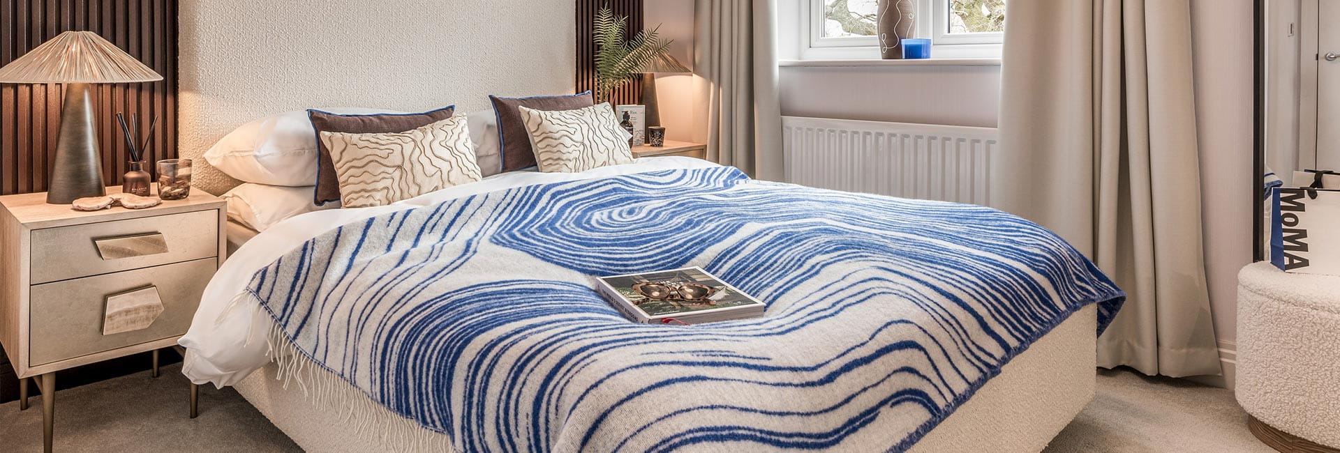 An interior Bedroom image at Abbey Barn Park