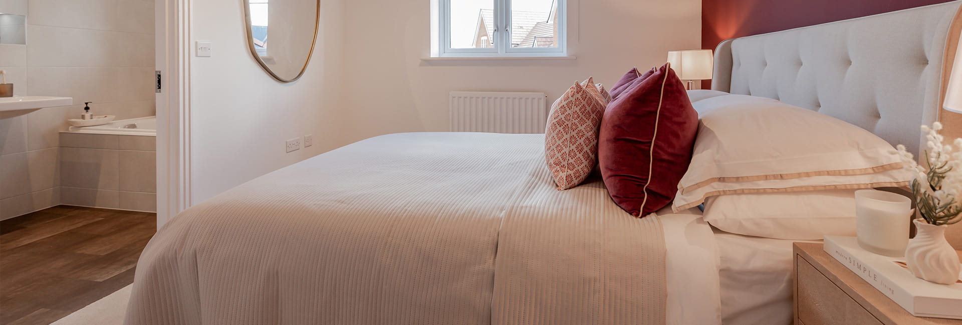An interior Bedroom image showing the Bed