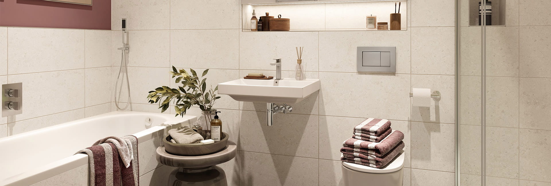 An interior Bathroom image at Abbey Barn Park