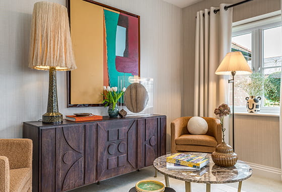 An interior image at Abbey Barn Park