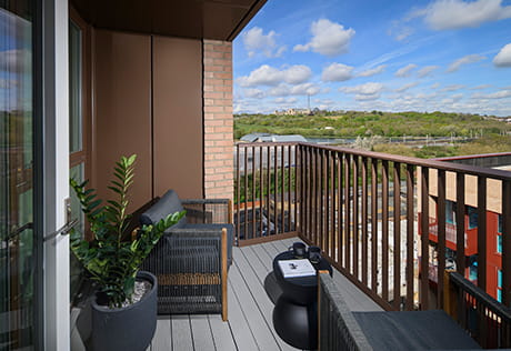Balcony image at Alexandra Gate