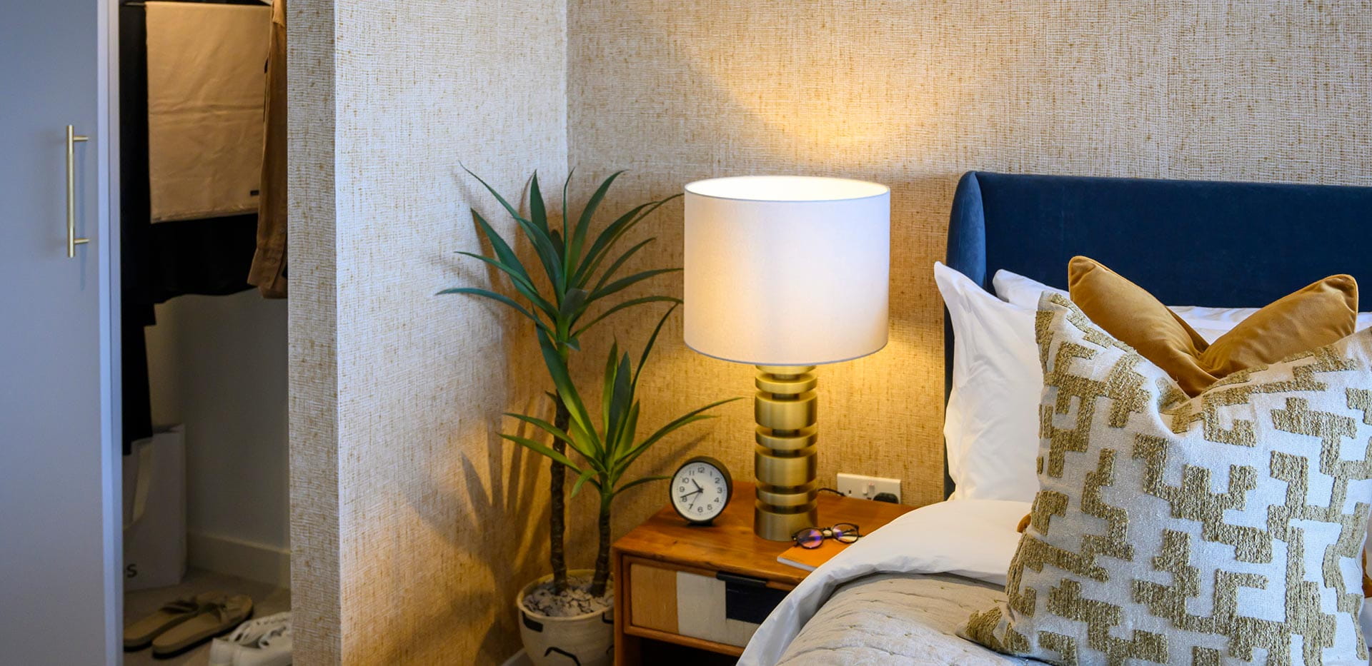 Alexandra Gate one bedroom home bedroom details