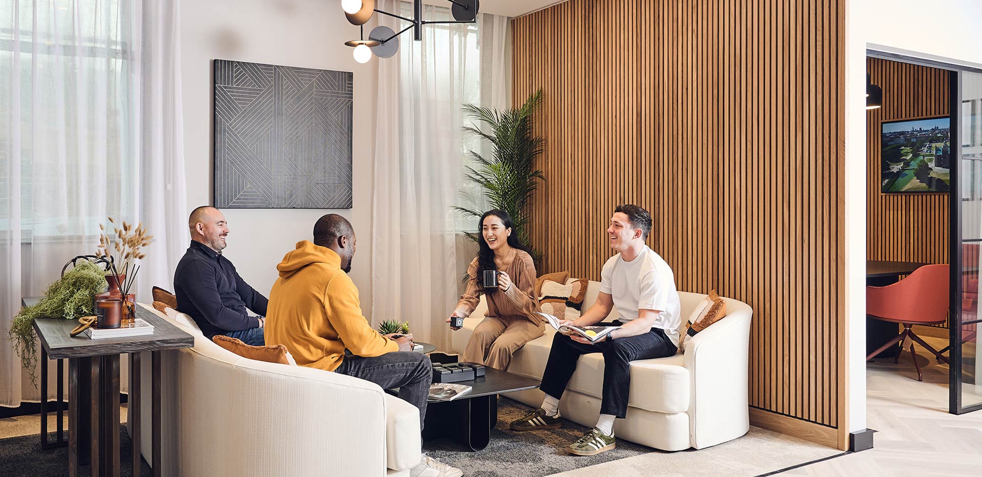 The Park Club residents' relaxation space