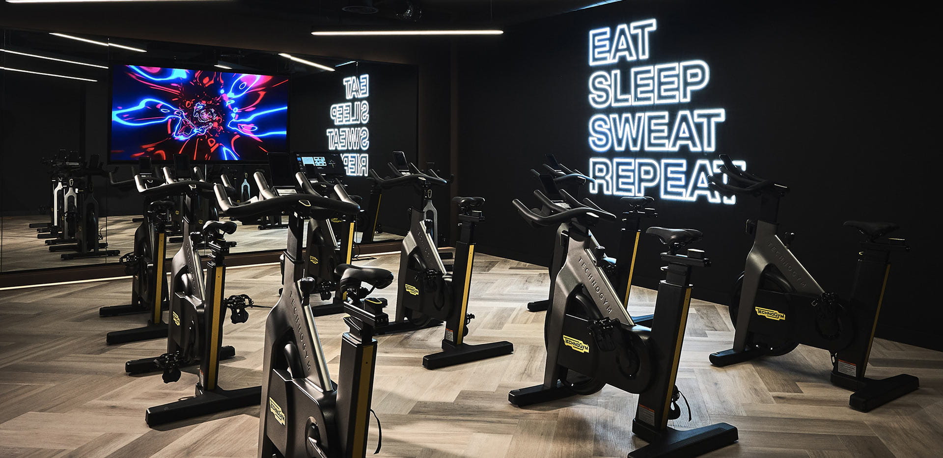 The Park Club gym with cardio section