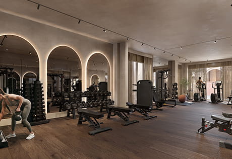 Arch & Bloom, Amenities, Spacious Gym