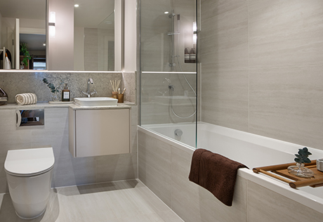 An interior Bathroom image at Arch & Bloom