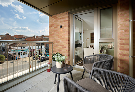 An exterior Balcony image at Arch & Bloom