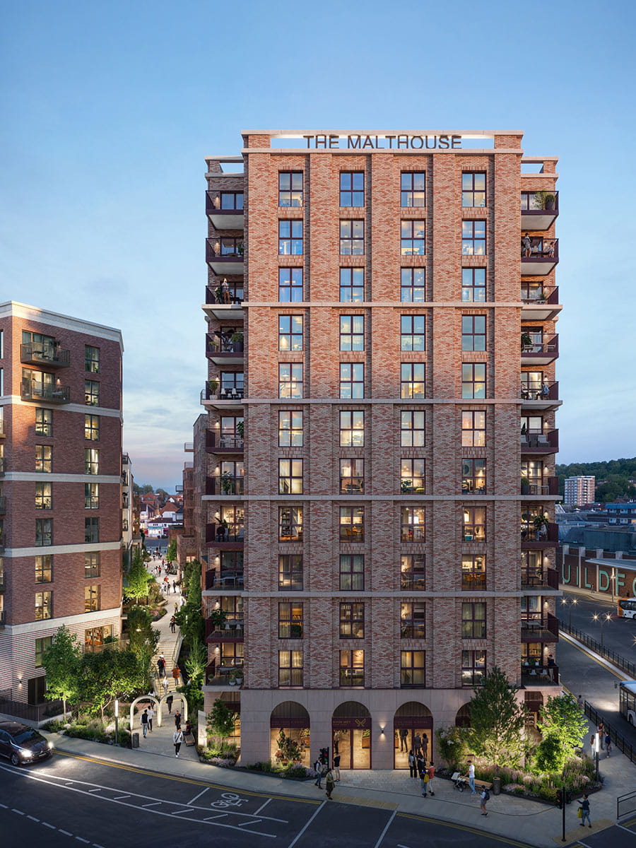 Arch & Bloom exterior CGI